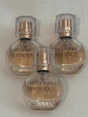 3 ESTEE LAUDER SENSUOUS 4ml sample size perfume NWOB